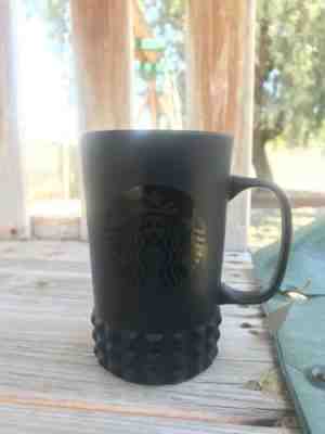 Starbucks Studded Matte Black 2015  Mug Siren Ceramic - Sold on eBay Jun, 30th 2019 for $40.00