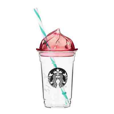 Starbucks JAPAN Summer 2018 Whipped Lid Heatproof Glass Tumbler 355ml Sakura - Sold on eBay Jun, 29th 2019 for $60.00