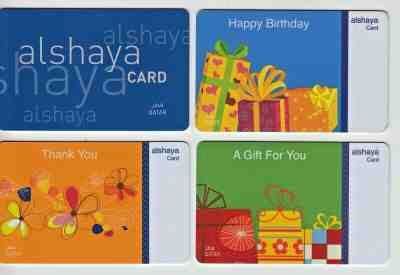 4 Starbucks gift card  ALSHAYA CARD QUTAR KATAR DOHA ... SET 4 card  RAR !!!!!!! - Sold on eBay Jun, 29th 2019 for $25.50
