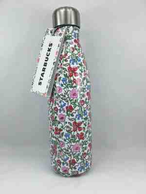 Swell Starbucks Liberty London Meadow Bottle 17 oz Floral Red Pink Blue Green - Sold on eBay Jun, 29th 2019 for $59.99