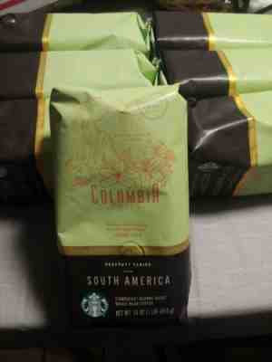 7X New 2019 Starbucks COLOMBIA HUILA PASSPORT Blonde Roast Whole Bean 1lb Coffee - Sold on eBay Jun, 29th 2019 for $74.99