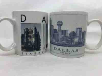 Lot Of 2 Starbucks Dallas Coffee Mugs City Scenes Skyline Big D - Sold on eBay Jun, 29th 2019 for $19.00