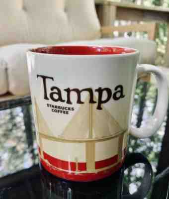 2009 Starbucks Tampa Collector Series 16 oz Mug City and Bridge Scene - Sold on eBay Jun, 29th 2019 for $21.50