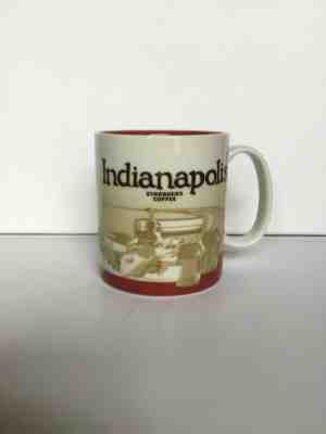 Starbucks City Icon Series 2011 Indianapolis Indiana Coffee Cup Mug 16oz. - Sold on eBay Jun, 29th 2019 for $19.50