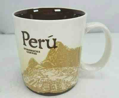 Starbucks Peru Global Icon Collector Series Coffee Mug/Cup 16 oz - Sold on eBay Jun, 29th 2019 for $39.99
