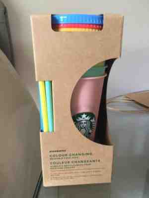 Color Change Starbucks Cups (set of 5) Brand New In Box! - Sold on eBay Jun, 29th 2019 for $60.00