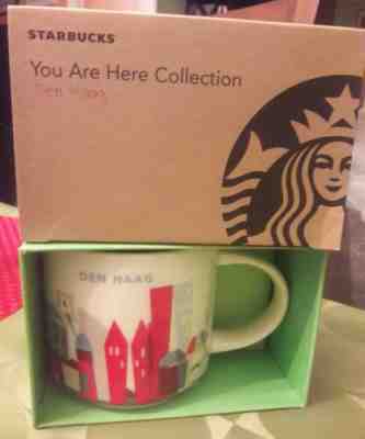 NIB VHTF  STARBUCKS DEN HAAG, NETHERLANDS  You Are Here (YAH)  14 Oz Mug.RARE - Sold on eBay Jun, 29th 2019 for $55.00