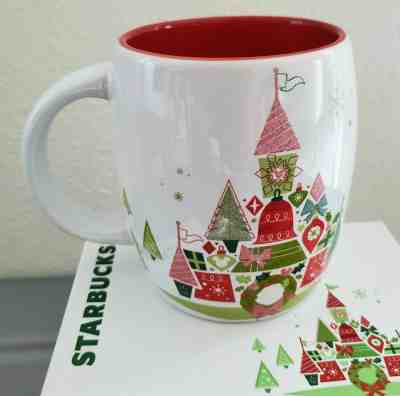 Disney Parks Starbucks Christmas Holiday Castle Coffee Mug Disneyland New in Box - Sold on eBay Jun, 29th 2019 for $37.95