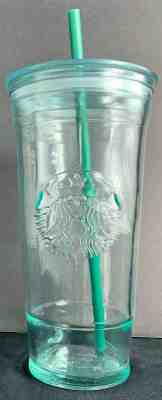 Starbucks Recycled Glass 20oz Venti Cold Cup Tumbler w/ Lid Iced Coffee Spain - Sold on eBay Jun, 29th 2019 for $79.89