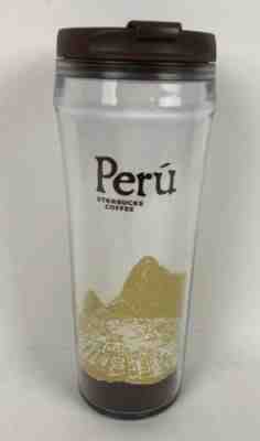 Starbucks Coffee PERU Travel Cup Tumbler - 2004 12 oz Global Icon - Sold on eBay Jun, 29th 2019 for $28.69