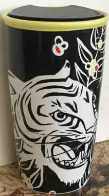 Starbucks 2018 White Tiger Ceramic Tumbler 12 Oz NEW WITH TAG! Out Of Production - Sold on eBay Jun, 29th 2019 for $25.00