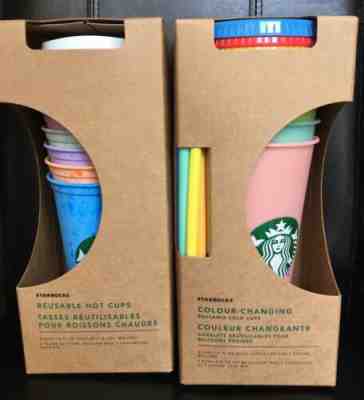 Starbucks Reusable Color Changing N Marble Reusable Hot Cups READY2SHIP - Sold on eBay Jun, 29th 2019 for $105.00