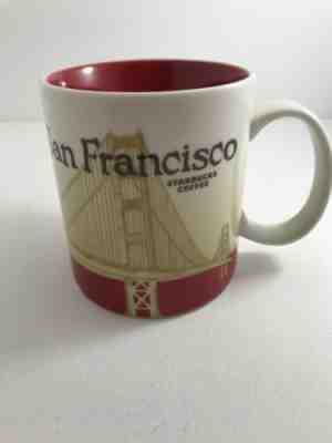 Starbucks 2012 Collector Mug SAN FRANCISCO 16 Oz Golden Gate Bridge-NWT - Sold on eBay Jun, 29th 2019 for $19.99