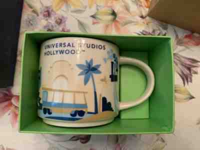 Starbucks Universal Studio Hollywood you Are Here Coffee Mug Cup 14 Oz - Sold on eBay Jun, 29th 2019 for $25.00