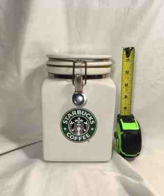 Starbucks Coffee Ceramic Canister Large Mermaid Logo BeeHouse Japan 8" Bee House - Sold on eBay Jun, 29th 2019 for $29.99