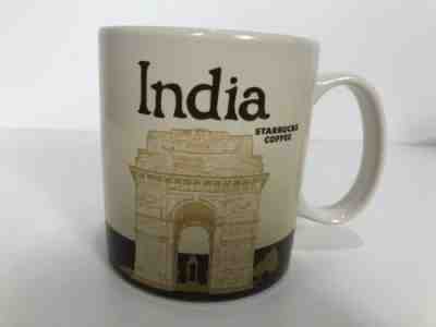 Starbucks INDIA Coffee Mug 16 oz Global Country Icon 2012 - Sold on eBay Jun, 29th 2019 for $23.99