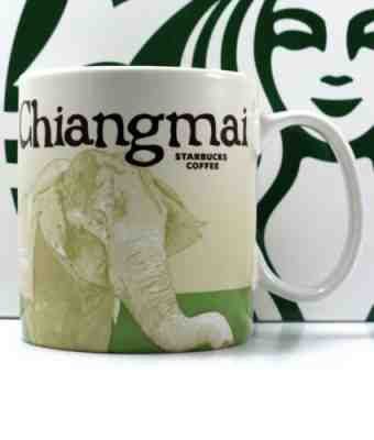 Chiang Mai Starbucks Coffee Mug From Global Icon Collector Series, 16 oz. 2016 - Sold on eBay Jun, 29th 2019 for $33.99
