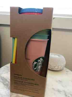 New - Starbucks Color Changing Cold Cup Set - Sold on eBay Jun, 29th 2019 for $63.00