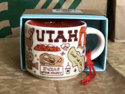 Starbucks Coffee Mug BTS Series -UTAH - Ornament 2 Oz NIB - Sold on eBay Jun, 29th 2019 for $24.90