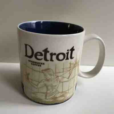 Starbucks Detroit MI Mug Global Icon Iconic Collector Series EUC No Chips 2010 - Sold on eBay Jun, 29th 2019 for $16.99