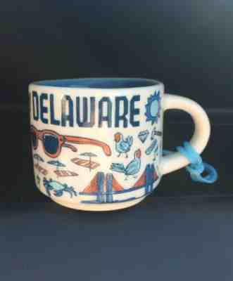 New Starbucks Been There Delaware Ornament Mini Mug 2 OZ Demitasse - Sold on eBay Jun, 29th 2019 for $34.99