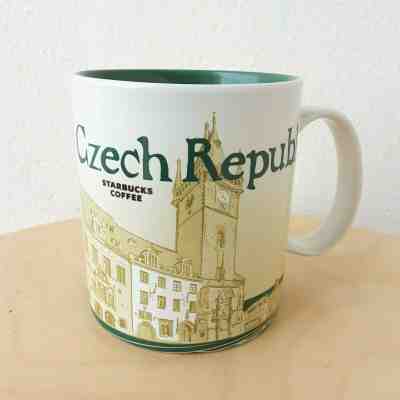 Original Starbucks City Mug 16 oz Czech Republic Series 2016 New-little defects  - Sold on eBay Jun, 29th 2019 for $38.00