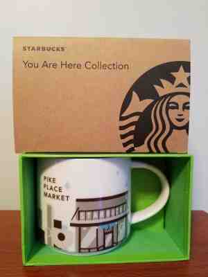 Starbucks PIKE PLACE You Are Here YAH Mug - BRAND NEW with Tags - NIB - Sold on eBay Jun, 29th 2019 for $18.95