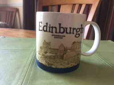 Starbucks Edinburgh Global Icon 2010  City Collector Series Mug Coffee Cup - Sold on eBay Jun, 29th 2019 for $30.00