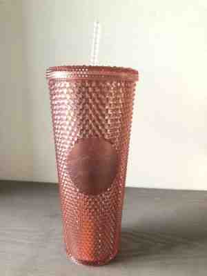 Starbucks Rose Gold Tumbler 2019 Sparkly Iridescent - Sold on eBay Jun, 29th 2019 for $27.99