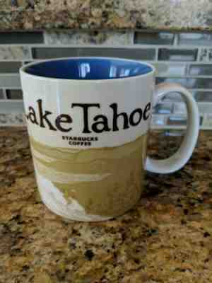 ***STARBUCKS LAKE TAHOE GLOBAL ICON SERIES MUG 16oz. 2009 NEW WITH TAGS*** - Sold on eBay Jun, 29th 2019 for $29.99