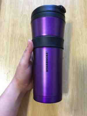 New Starbucks 2019 Travel cup Purple metal - Sold on eBay Jun, 29th 2019 for $20.00