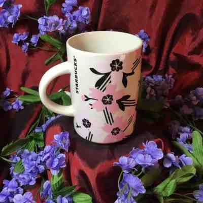 NEW Starbucks Spring Mug Ceramic 12oz Cherry Blossom Floral Cup THAILAND 2017 - Sold on eBay Jun, 29th 2019 for $32.00