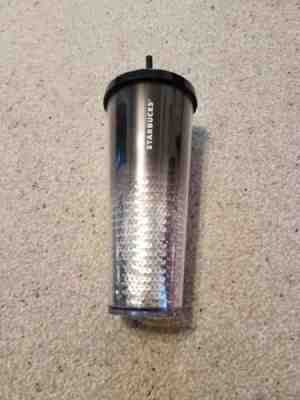 Starbucks black silver sequin glitter holiday cold cup tumbler new tag - Sold on eBay Jun, 28th 2019 for $23.96