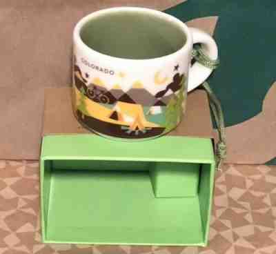 Starbucks Coffee Mug YAH Series COLORADO - Ornament 2 Oz - Sold on eBay Jun, 28th 2019 for $18.90