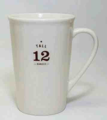 Starbucks 12oz Tall White Brown Letters Est. 1971 2010 Coffee Mug - Sold on eBay Jun, 28th 2019 for $19.99