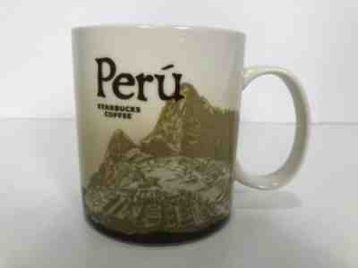 Starbucks PERU Coffee Mug 16 oz Global Country Icon 2013 - Sold on eBay Jun, 28th 2019 for $35.99