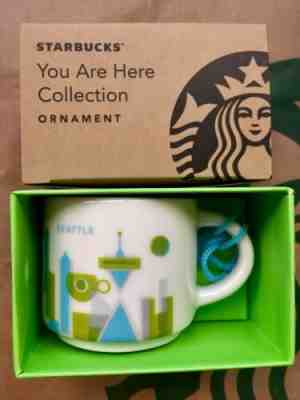 Starbucks 2oz Demitasse YAH SEATTLE YAH You Are Here Mini mug Espresso cup - Sold on eBay Jun, 28th 2019 for $17.05