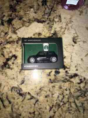STARBUCKS MINI CAR 18th ANNIVERSARY EDITION - Sold on eBay Jul, 5th 2019 for $22.00