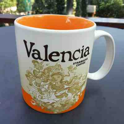 Original Starbucks City Mug 16 oz VALENCIA  Series 2016 Spain Discontinued - Sold on eBay Jul, 4th 2019 for $35.00