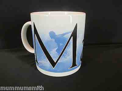 Starbucks Maui City Mug 2001 Coffee Cup White Blue 24 oz Surfer Hawaii - Sold on eBay Jul, 4th 2019 for $15.99
