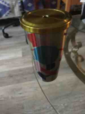 FREE SHIPPING multicolor Starbucks Stainless Steel Tumbler 20oz Straw Thermos - Sold on eBay Jul, 4th 2019 for $15.00