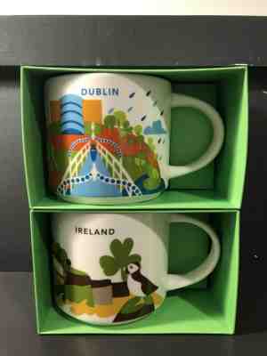 Starbucks You Are Here Collection Dublin & Ireland SKU Intact RARE Mug 14 oz  - Sold on eBay Jul, 4th 2019 for $80.00