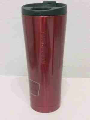 Starbucks 2013 Stainless Steel Red Double Walled 12oz Travel Tumbler - Sold on eBay Jul, 4th 2019 for $19.99