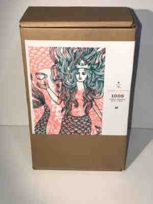 STARBUCKS RESERVE PUZZLE 1008pcs Collectible  MERMAID SIREN 2016 UNOPENED RARE!! - Sold on eBay Jul, 4th 2019 for $199.00
