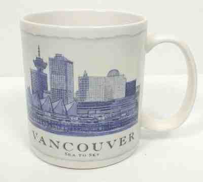 Starbucks Vancouver Sea to Sky Architecture Series Mug 2008 18 Oz Coffee - Sold on eBay Jul, 4th 2019 for $22.49