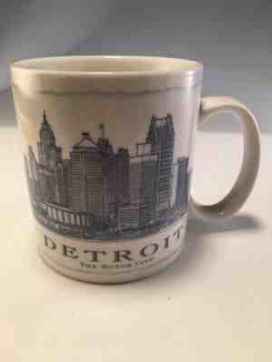 Starbucks Detroit Motor City Architectural Collector Series Coffee Mug Cup 18 oz - Sold on eBay Jul, 4th 2019 for $29.90