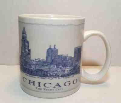 Starbucks 2007 Chicago The Windy City Architecture Series Coffee Mug 18oz   - Sold on eBay Jul, 4th 2019 for $25.00