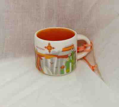 Starbucks You Are Here YAH Arizona Mini Coffee Mug Espresso Cup Ornament - Sold on eBay Jul, 4th 2019 for $19.95