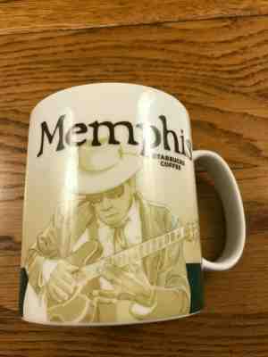 Starbucks Memphis Coffee Mug Cup Collectors Edition 2010 16 oz.  - Sold on eBay Jul, 4th 2019 for $19.00