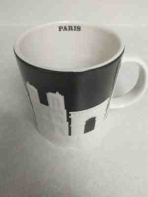 Starbucks Collector Series Paris Coffee Mug Relief Black White 16 Ounces   - Sold on eBay Jul, 12th 2019 for $35.00